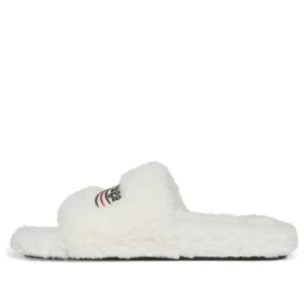 Furry Slides „White“ 654261W2DO19906