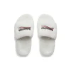Furry Slides „White“ 654261W2DO19906