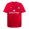 Fußball-T-Shirt Oversized „Rot-Weiß“ 641658TJV516540