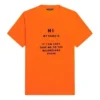 FW21 Elastische Slim-Fit-Kurzarm-Shorts Orange 661705TKVH57513