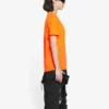FW21 Elastische Slim-Fit-Kurzarm-Shorts Orange 661705TKVH57513