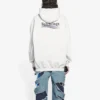FW21 Hoodie mit Political Campaign-Aufdruck, Weiß 578135TKVI99084