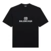 FW21 Retro-Logo-Aufdruck GS Schwarz 612966TKVI71070