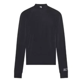 FW21 Slim Fit Sport-Langarmshirt, schwarz, 6617534B0B11077