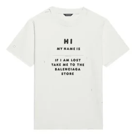 FW21 T-Shirt mit Logo-Aufdruck, Weiß 661705TKVF19081