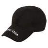 Gabardine-Hut mit gesticktem Logo BLGA-531588-410B7-BK