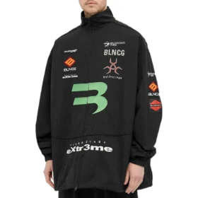 Gamer-Track-Jacke „Schwarz“ 663153TIM391000