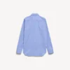 Gestreiftes Popeline-Hemd für Damen in Blau/Marineblau Gestreiftes Popeline-Hemd für Damen in Blau/Marineblau
