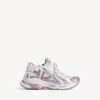 Glitzer-Sneaker für Damen in Weiß/Lila/Rosa Glitzer-Sneaker für Damen in Weiß/Lila/Rosa