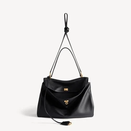 Große Rodeo-Handtasche für Damen in Schwarz Große Rodeo-Handtasche für Damen in Schwarz