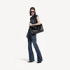 Große Rodeo-Handtasche für Damen in Schwarz Große Rodeo-Handtasche für Damen in Schwarz