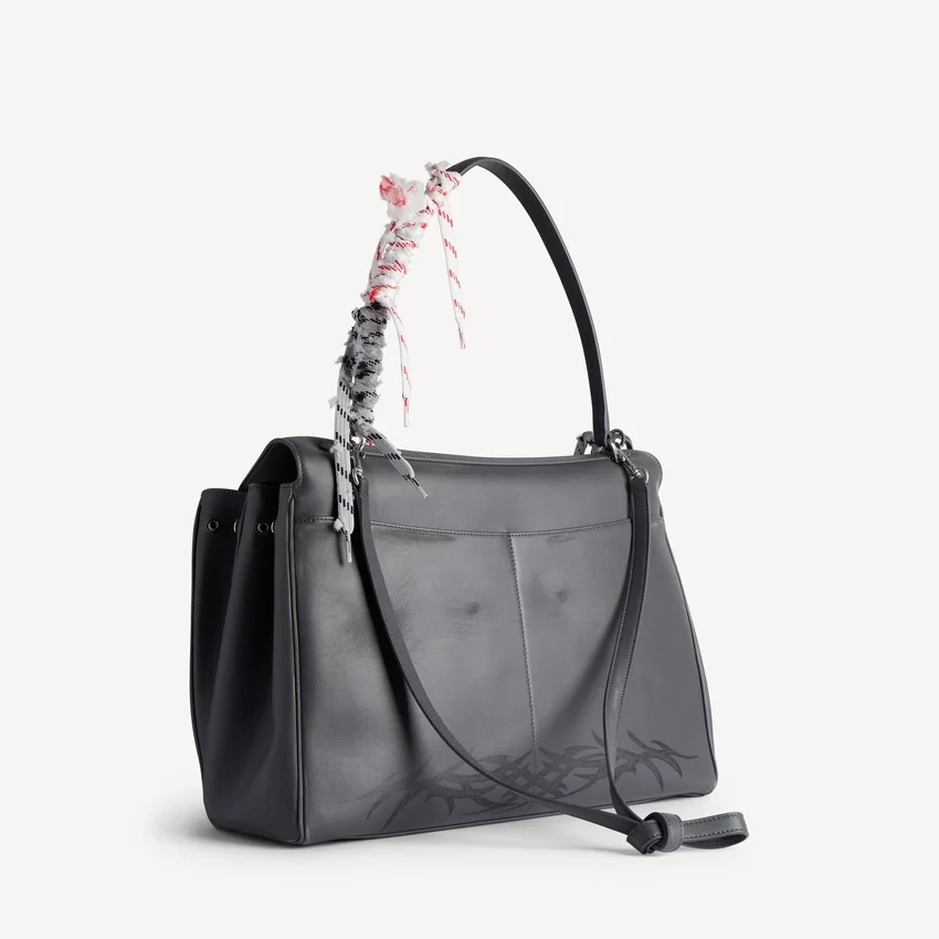 Große Rodeo-Herrentasche in Grau Große Rodeo-Herrentasche in Grau