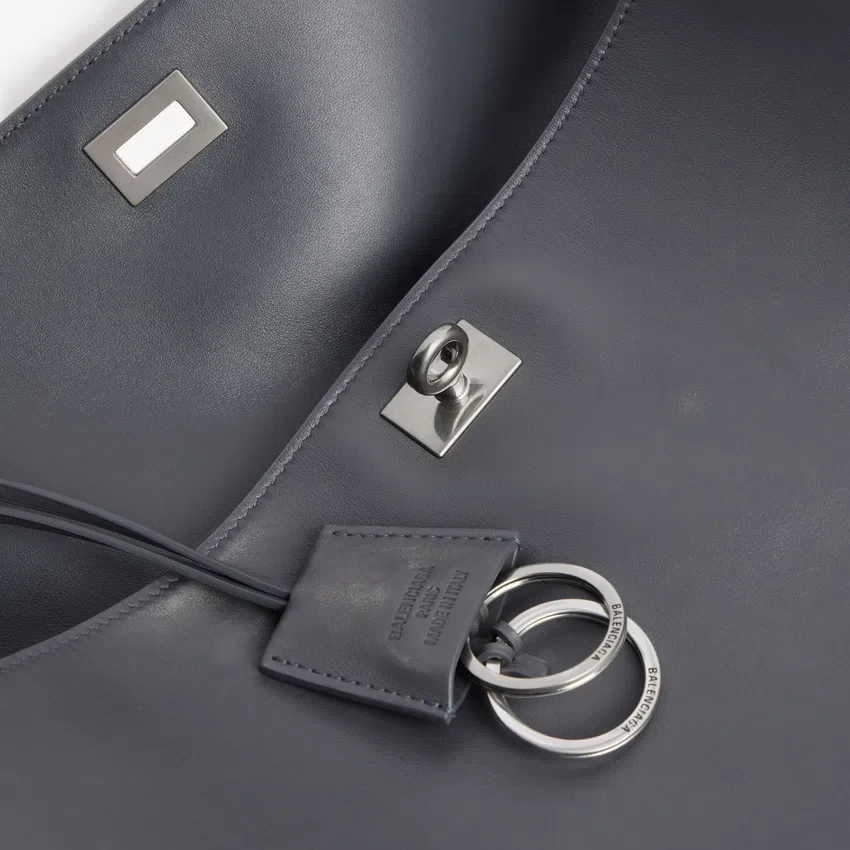 Große Rodeo-Herrentasche in Grau Große Rodeo-Herrentasche in Grau