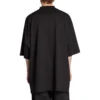 Größen-Aufkleber Oversized-T-Shirt „Schwarz“ 720209TNVE41000