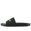 Gummi-Slides „Black Fluo Green“ 565826W1S811030