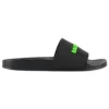 Gummi-Slides „Black Fluo Green“ 565826W1S811030