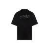 Handgezeichnetes Balenciaga-T-Shirt „Black“ 641675TNVE71197