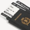 Handyhülle im Passformat für Herren in Schwarz Handyhülle im Passformat für Herren in Schwarz