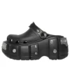 Hardcrocs Slide x Crocs „Nero Silver“ 687398W1S8N1081