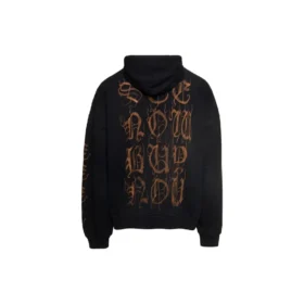 Heavy Metal Baumwoll-Hoodie „Washed Black“ 739024-TOVD8-1055