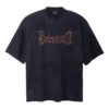 Heavy-Metal-T-Shirt, Large-Fit „Black Faded“ 744439TOVE11055