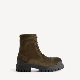 Herren-Combat-Strike-Stiefel in Oliv