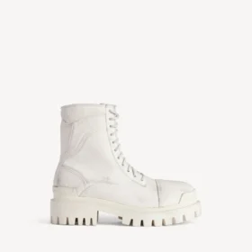 Herren-Combat-Strike-Stiefel in Weiß