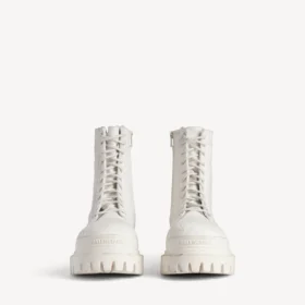 Herren-Combat-Strike-Stiefel in Weiß