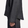 Herren-Denim-Jacke mit Kapuze in Raw Indigo Herren-Denim-Jacke mit Kapuze in Raw Indigo
