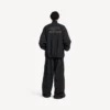 Herren-Fußball-Jacke 3b in Schwarz
