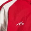 Herren-Fußball-Jacke in Lippenstiftrot
