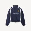 Herren-Fußball-Jacke in Marineblau Herren-Fußball-Jacke in Marineblau