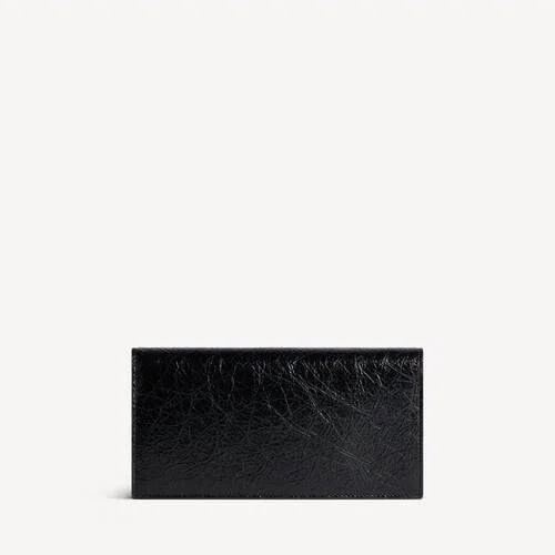 Herren-Geldbörse „Monaco“ in Schwarz, vertikal, lang Herren-Geldbörse „Monaco“ in Schwarz, vertikal, lang