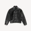 Herren-Hemdjacke in Schwarz Herren-Hemdjacke in Schwarz