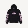 Herren-Hoodie „Wet Brush“ in schwarzer Farbe mit mittlerer Passform Herren-Hoodie „Wet Brush“ in schwarzer Farbe mit mittlerer Passform