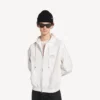 Herren-Hoodies mit Reißverschluss in Weiß Herren-Hoodies mit Reißverschluss in Weiß