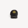 Herren-Kappe mit Marinewappen in Schwarz Herren-Kappe mit Marinewappen in Schwarz