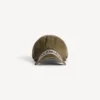 Herren-Kappe mit Masking-Tape-Motiv in Khaki Herren-Kappe mit Masking-Tape-Motiv in Khaki