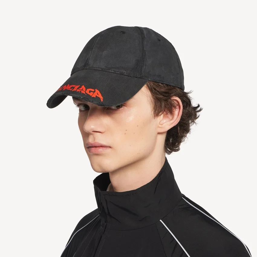 Herren-Logo-Kappe in Schwarz Herren-Logo-Kappe in Schwarz