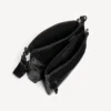 Herren-Messenger-Tasche „Explorer“ mit zwei Fächern in Schwarz Herren-Messenger-Tasche „Explorer“ mit zwei Fächern in Schwarz