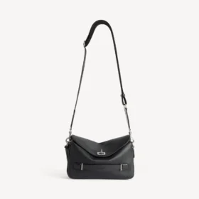 Herren-Messenger-Tasche „Le 7 Cube“ klein in Schwarz