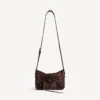 Herren-Messenger-Tasche „Le City“ mit Klappe, klein, in Hell-Espresso