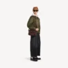 Herren-Messenger-Tasche „Le City“ mit Klappe, klein, in Hell-Espresso