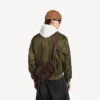 Herren-Messenger-Tasche „Le City“ mit Klappe, klein, in Hell-Espresso