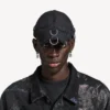 Herren-Ohrringe „Melrose B“ in XS, antikes Silber Herren-Ohrringe „Melrose B“ in XS, antikes Silber