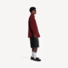 Herren-Overshirt in Rot