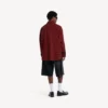 Herren-Overshirt in Rot