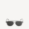 Herren-Pilot-Sonnenbrille für den Alltag in Hellgrau Herren-Pilot-Sonnenbrille für den Alltag in Hellgrau