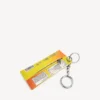 Herren-Schlüsselanhänger/Anhänger-Snackbeutel in Gelb Herren-Schlüsselanhänger/Anhänger-Snackbeutel in Gelb