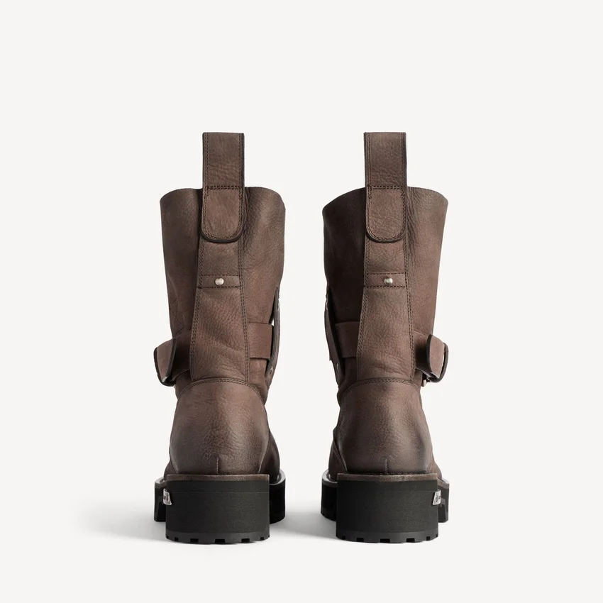 Herren-Schnür-Stiefeletten „Venom“ in Braun Herren-Schnür-Stiefeletten „Venom“ in Braun